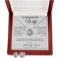 Wife | Love Knot Necklace and Earring Set