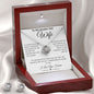 Wife | Love Knot Necklace and Earring Set