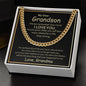 Grandson | From Grandma | Cuban Link Chain