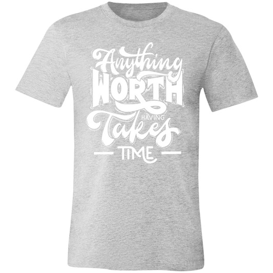 Takes Time-Unisex Jersey Short-Sleeve T-Shirt