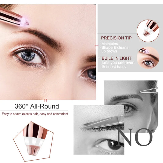 Electric Face Eyebrow Hair Remover Epilator