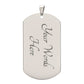 To My Daughter | Love Dad | Dogtag