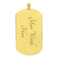 To My Daughter | Love Dad | Dogtag