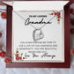 To Grandma | Forever Love Necklace