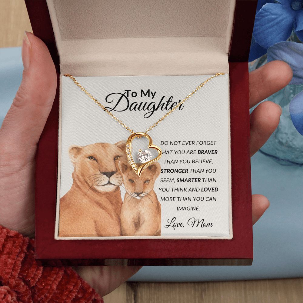 To My Daughter | Forever Love Necklace
