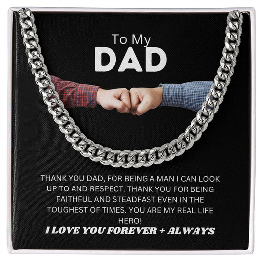 To Dad | My Hero | Cuban Link