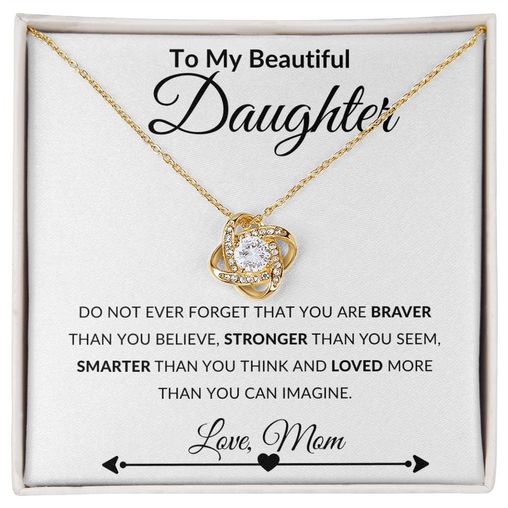 Daughter | Love Knot Necklace