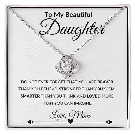 Daughter | Love Knot Necklace