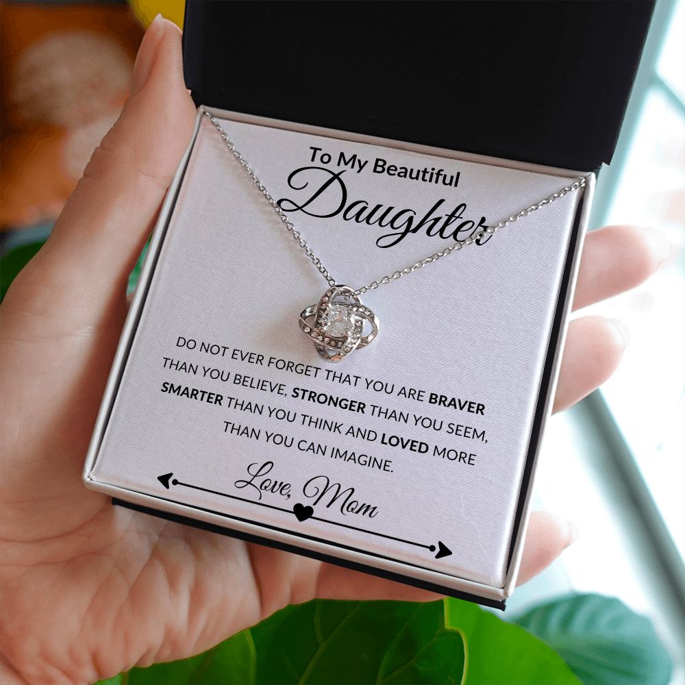 Daughter | Love Knot Necklace