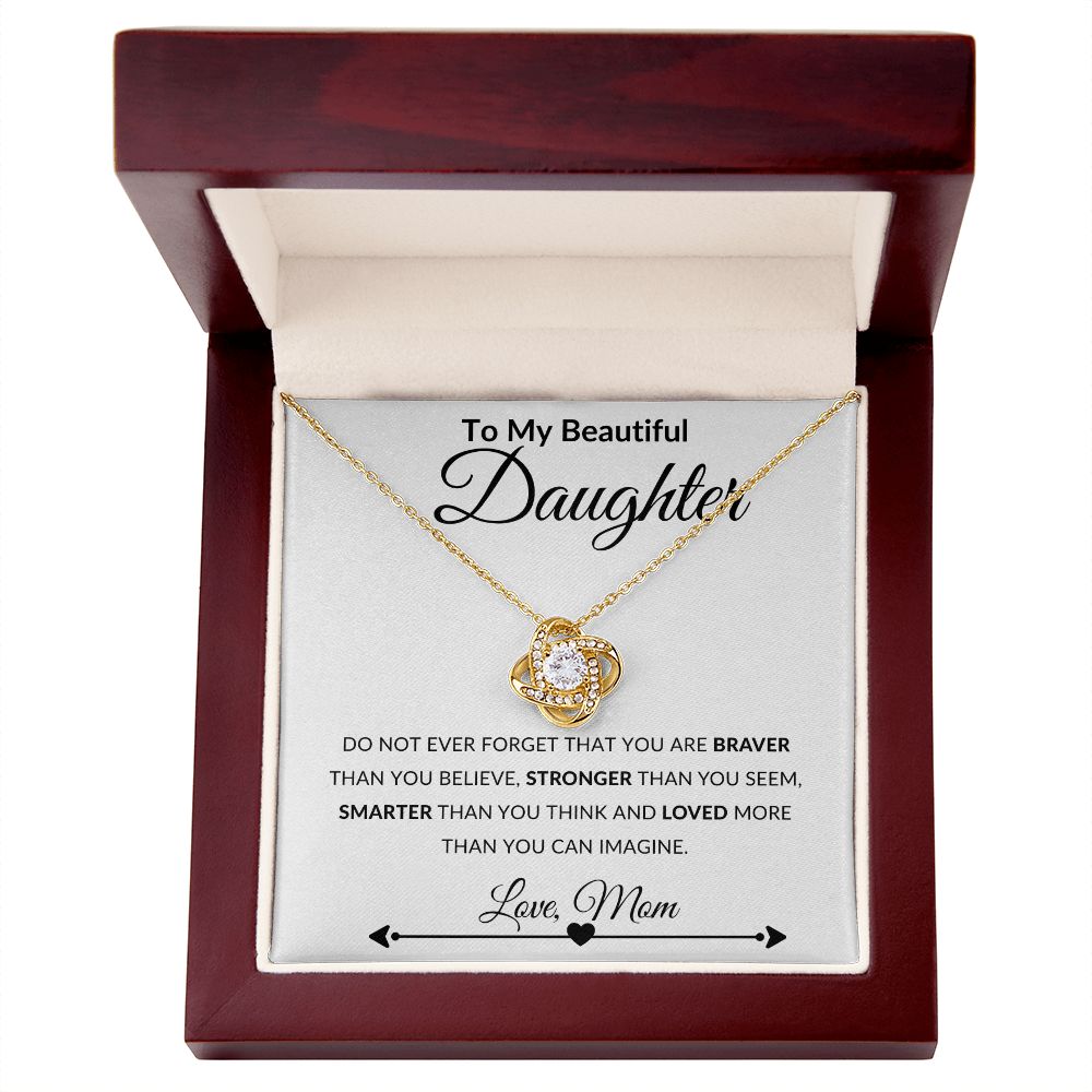 Daughter | Love Knot Necklace