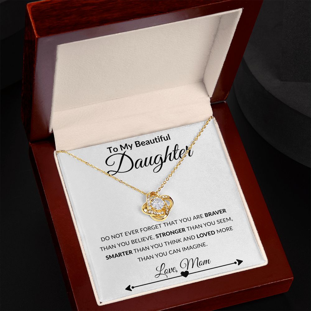 Daughter | Love Knot Necklace