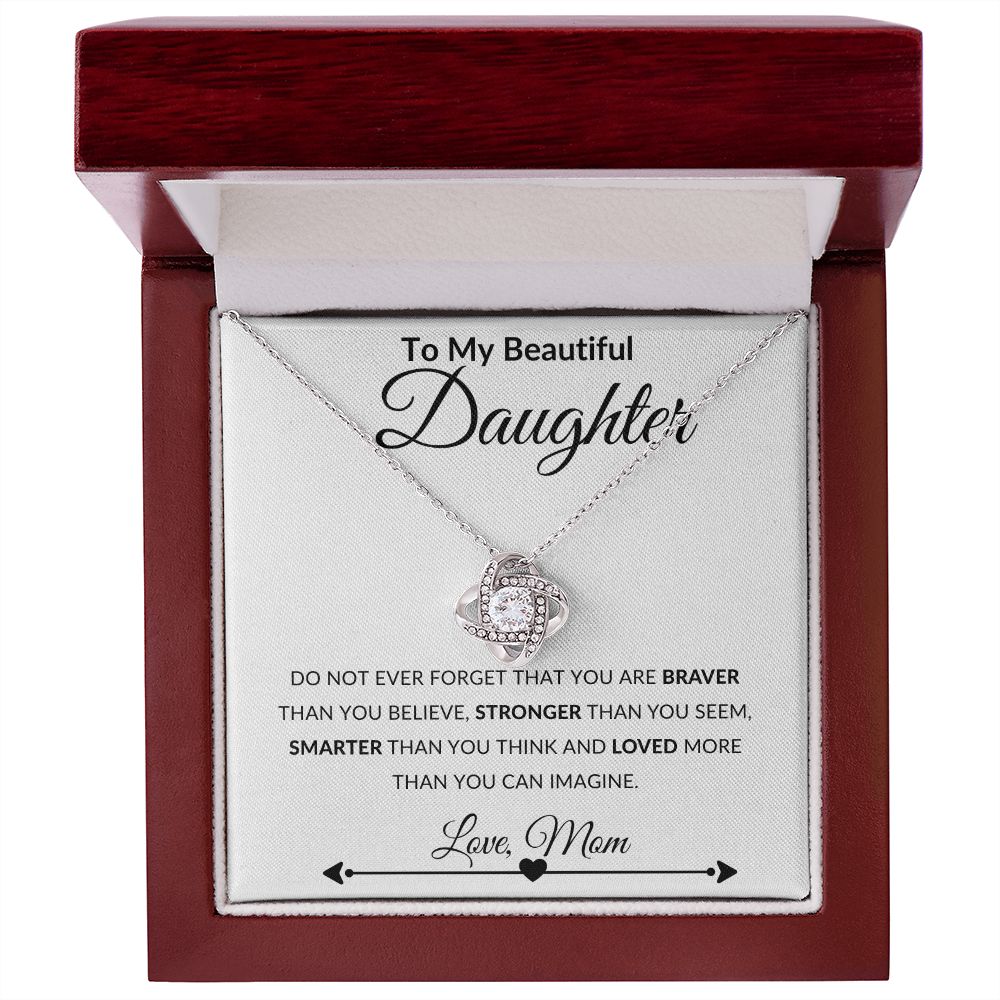 Daughter | Love Knot Necklace
