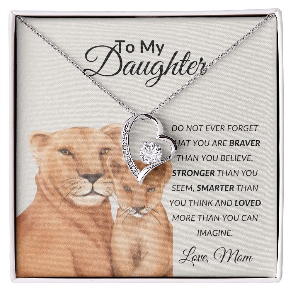 To My Daughter | Forever Love Necklace