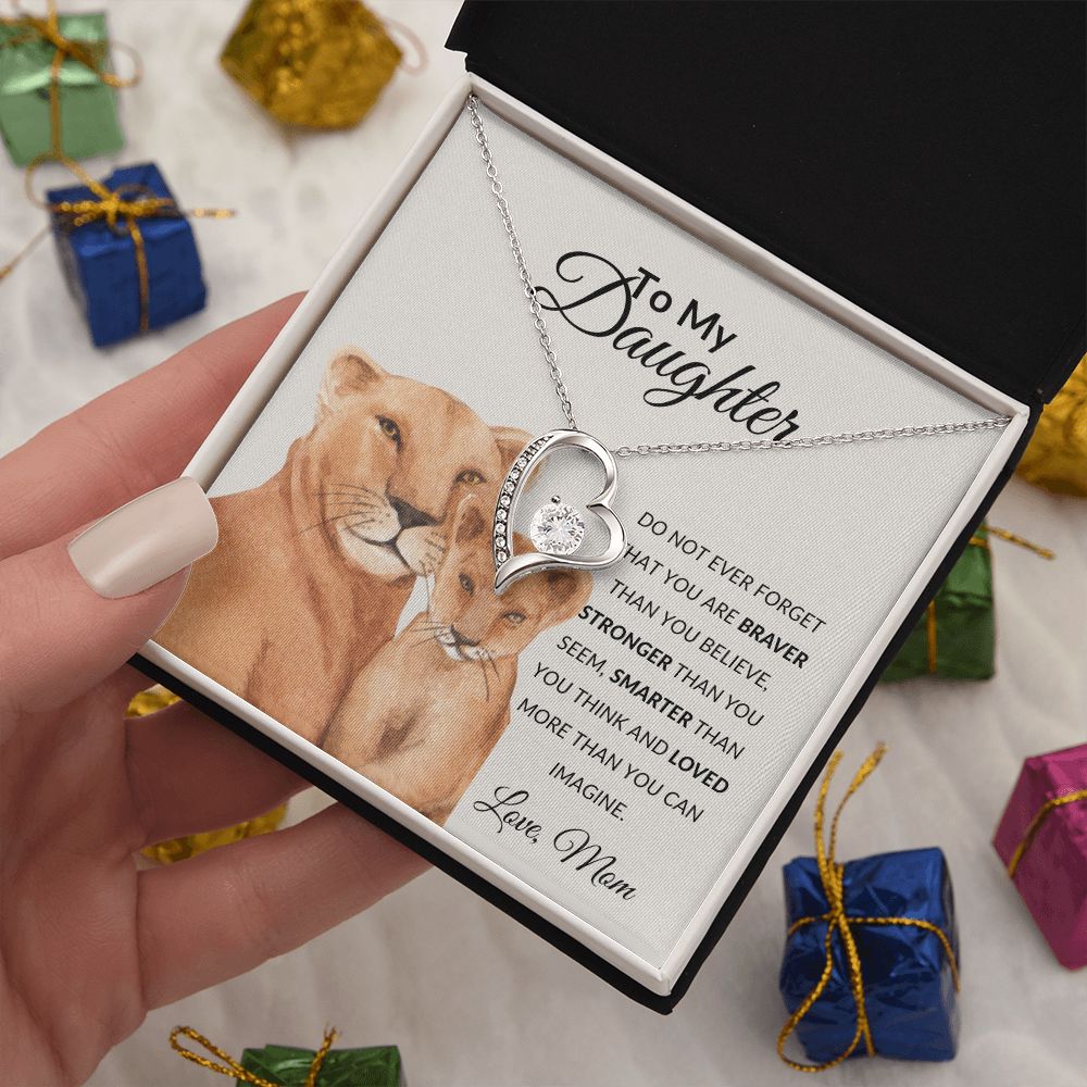 To My Daughter | Forever Love Necklace