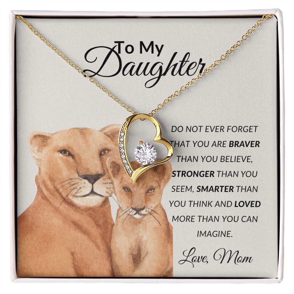 To My Daughter | Forever Love Necklace