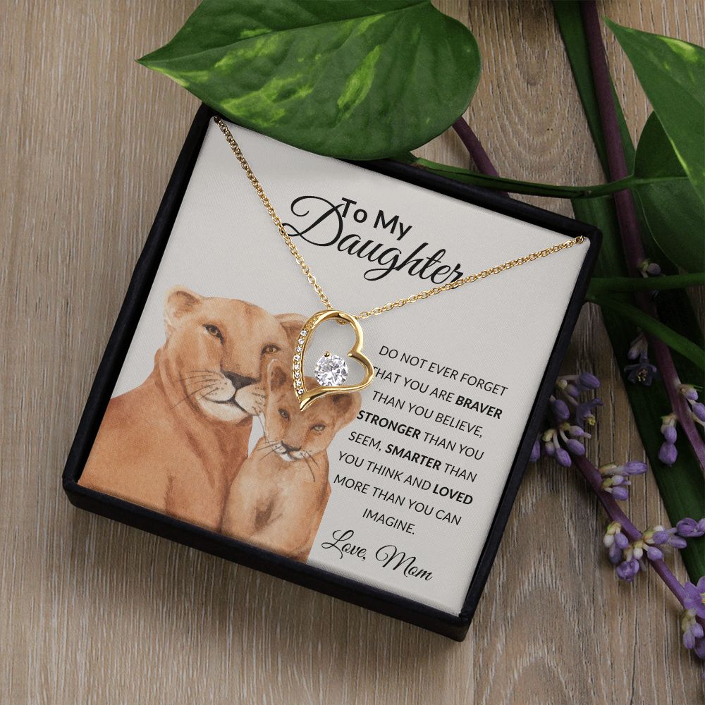 To My Daughter | Forever Love Necklace